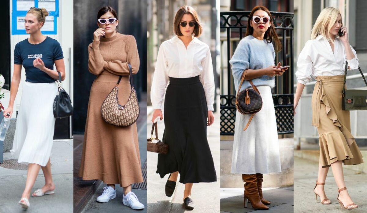 大事なのは「色」と「丈」！失敗しない、大人フレアスカートコーデ  