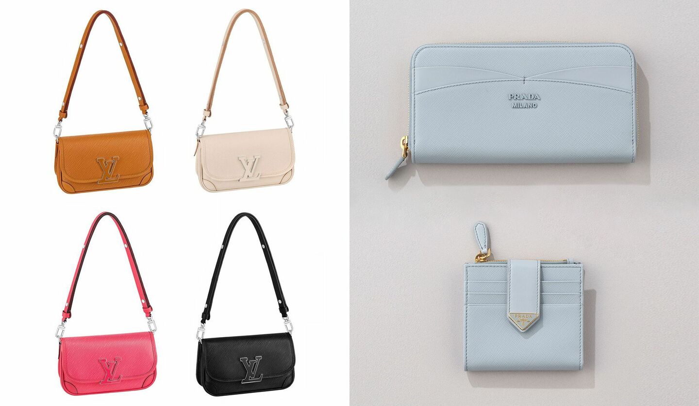 「ルイ・ヴィトン」から新作バッグ『ビュシ』、「プラダ」の新作財布