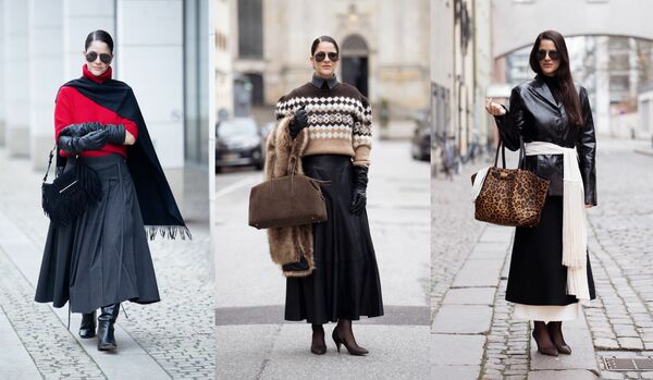 モード界が最も注目するインフルエンサー「ギリ・ビーガン」の鮮度を纏うミディスカートスタイル３選【海外スナップ】