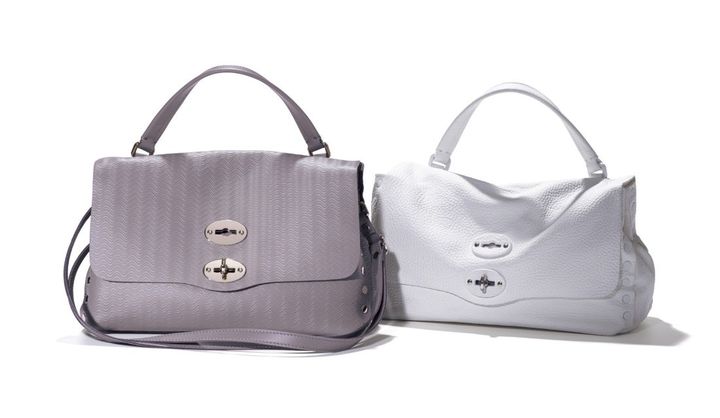 ザネラートのバッグ「ポスティーナ S カシミアブランディーン」と「ポスティーナ S プーラ」