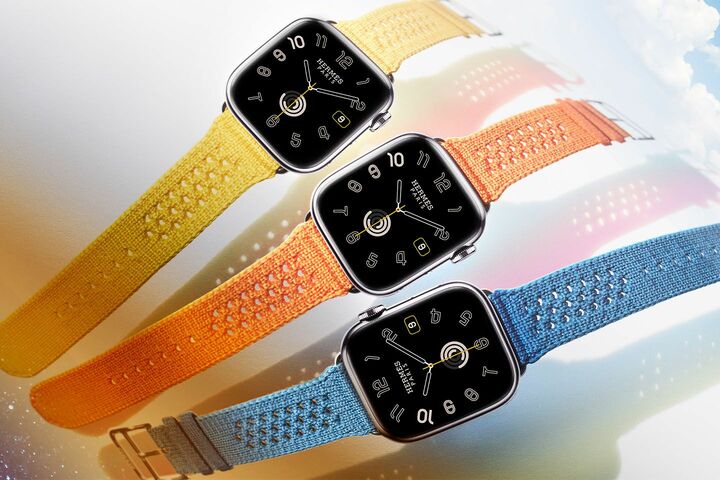 時計『Apple Watch Hermès Series 9／ステンレススティールケース［41mm］＆シンプルトゥール『トリコ』ブレスレット『エルメス・クルー・ドゥ・H』