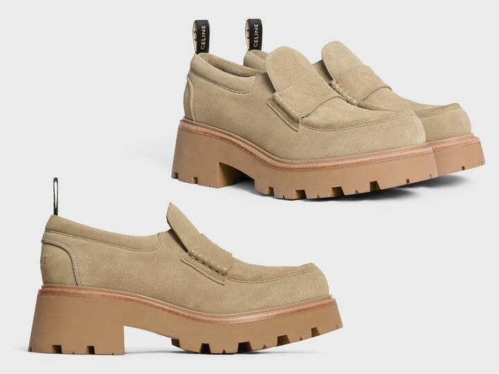 「セリーヌ」のローファー『トリオンフ』