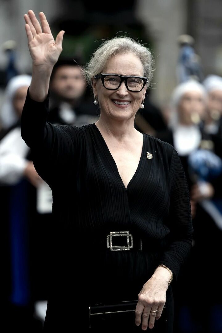 芸術部門に選ばれたメリル。