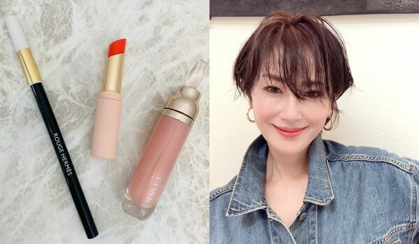 【リップメイク】初夏に似合うフレッシュな唇をモデル・真樹麗子さんが提案