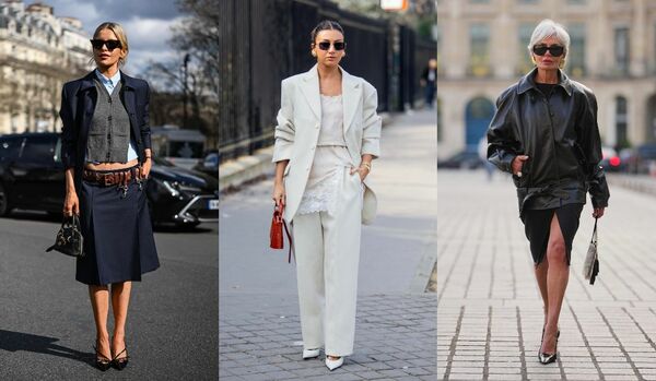 すらっと整う「ワントーン×ポインテッドトゥパンプス」の黄金バランス【海外スナップ】