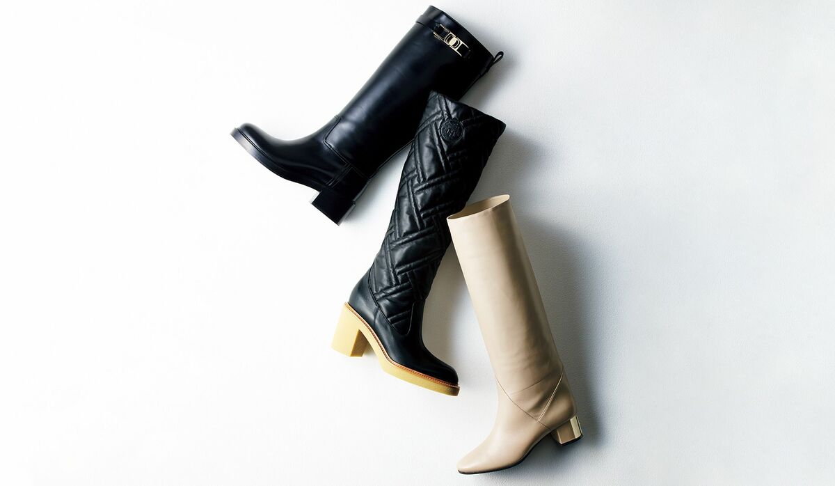 美品❤️フェラガモ ロングブーツ　23cm 23cm FERRAGAMO(フェラガモ) ロングブーツ(レディース) - 海外