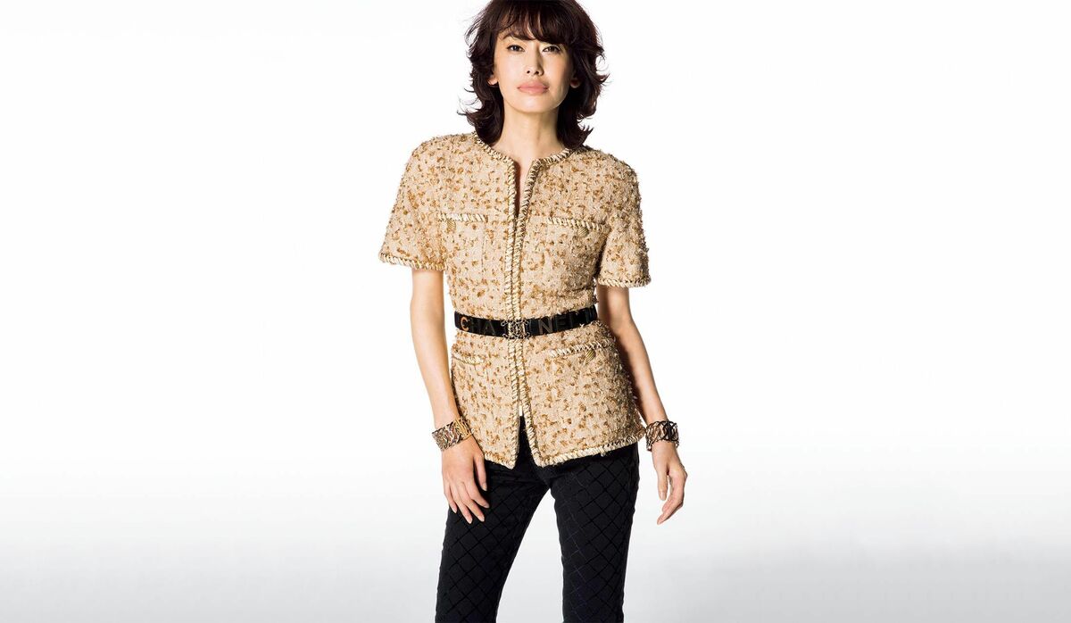 MEGUMI着用　シャネル　ツイードジャケット MEGUMI着用 シャネル ツイードジャケット