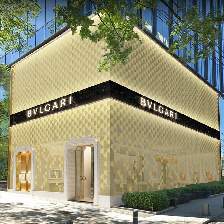 「ブルガリ 表参道」の外観