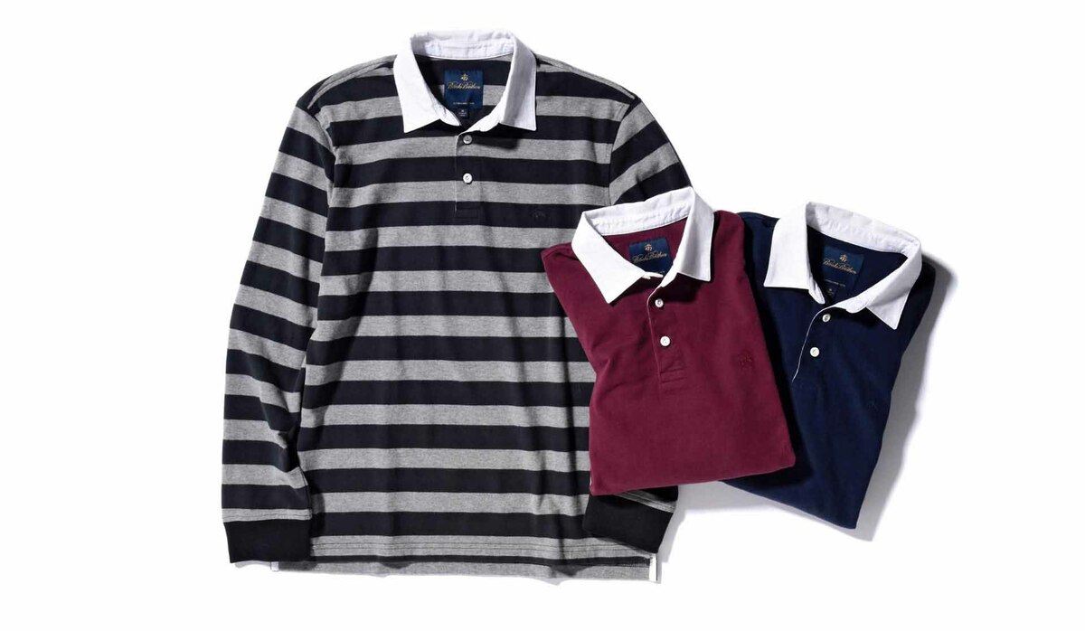 ブルックス ブラザーズのラガーコーデが熱い！ | MEN'S Precious