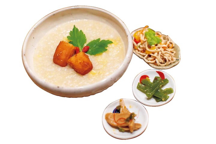 鎌倉「叙序圓」の朝食粥