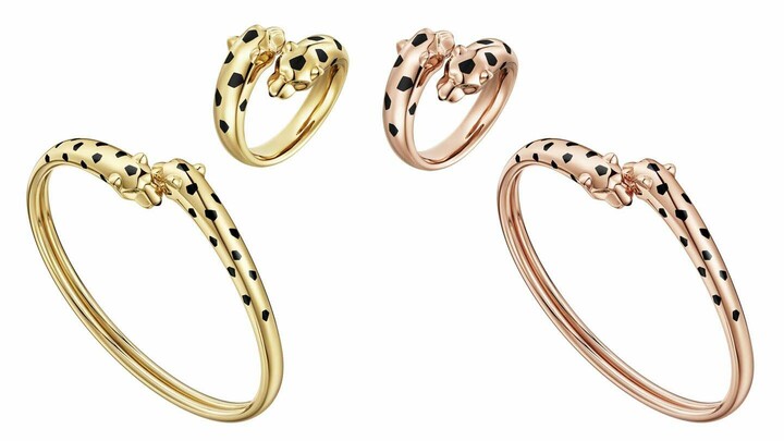 カルティエ『パンテール ドゥ カルティエ』のリングとブレスレット