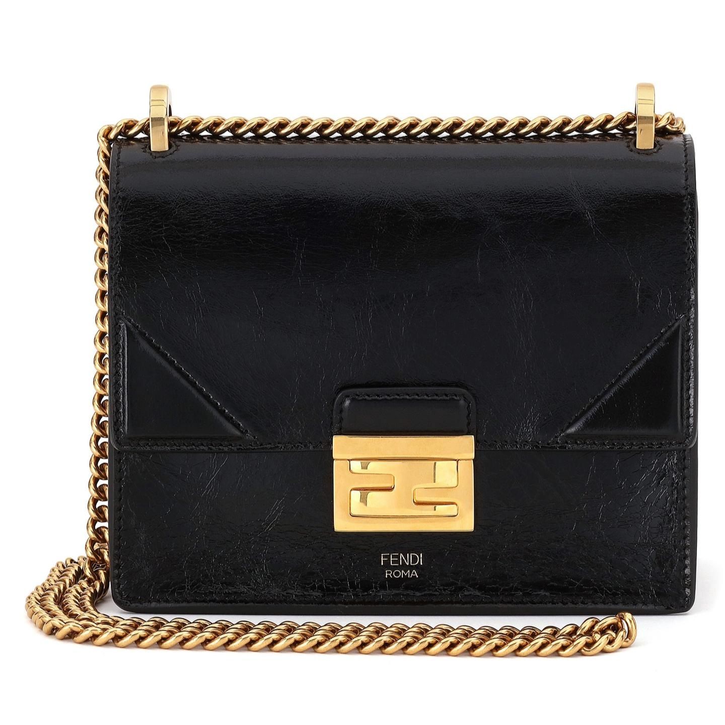バッグ「Kan U(キャンユー)」(シャイニーナッパレザー ミニ ブラック)【縦19×横13×マチ9cm】¥231,000(税抜)