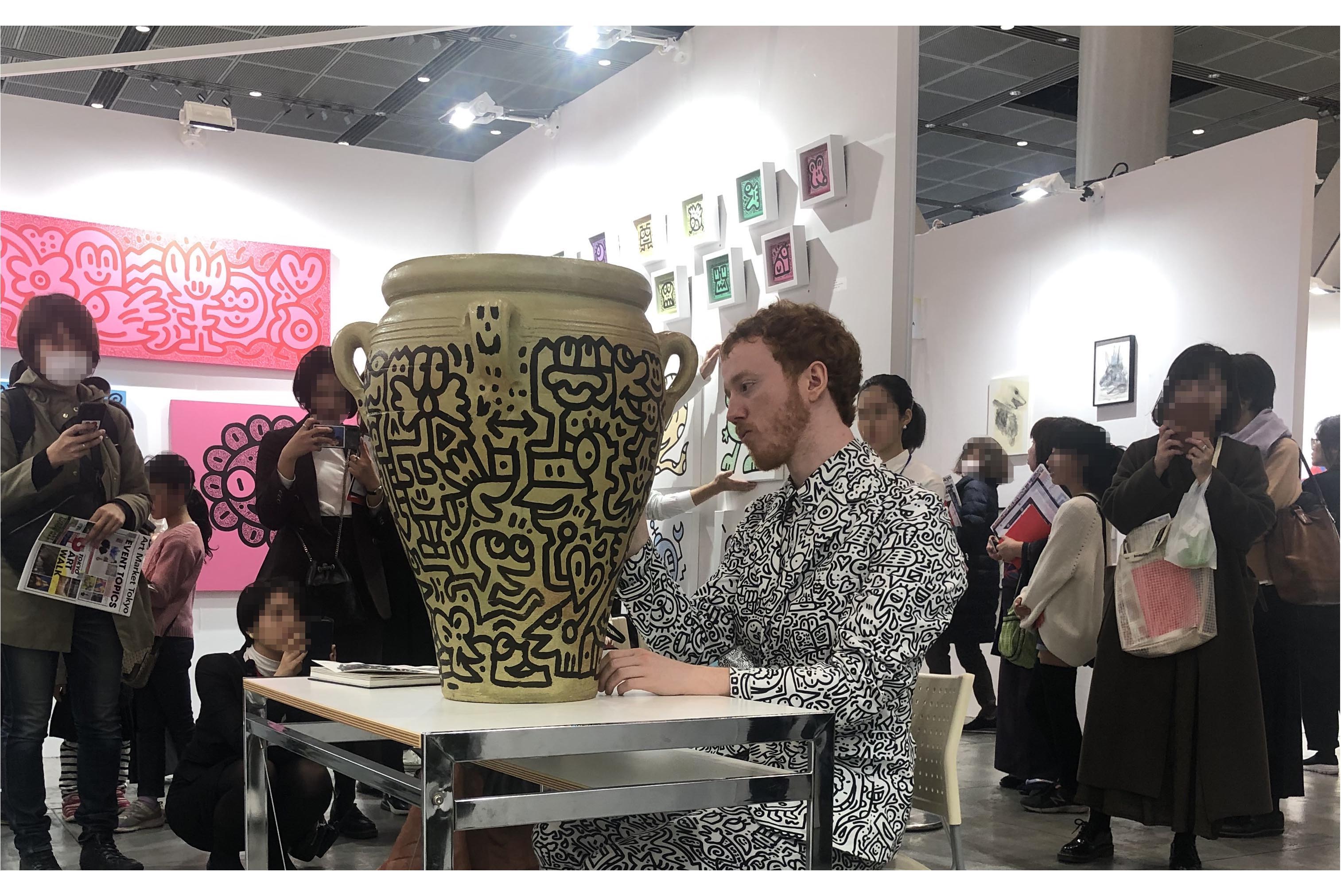 今回の『アートフェア東京』で出品された作品は一点15万~280万円で、即完売。