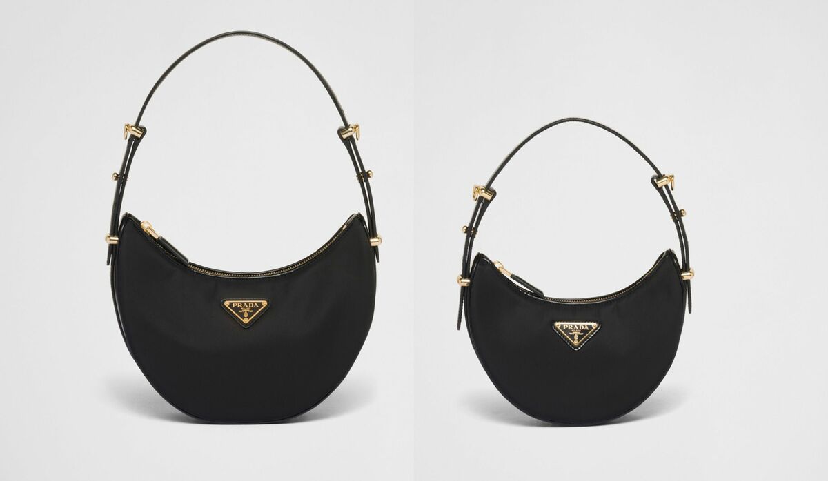 【訳あり】「本物」人気のBRUCIATO プラダの人気バッグ、PRADA バッグ Prada Arque bag_ FW23_1BC194-