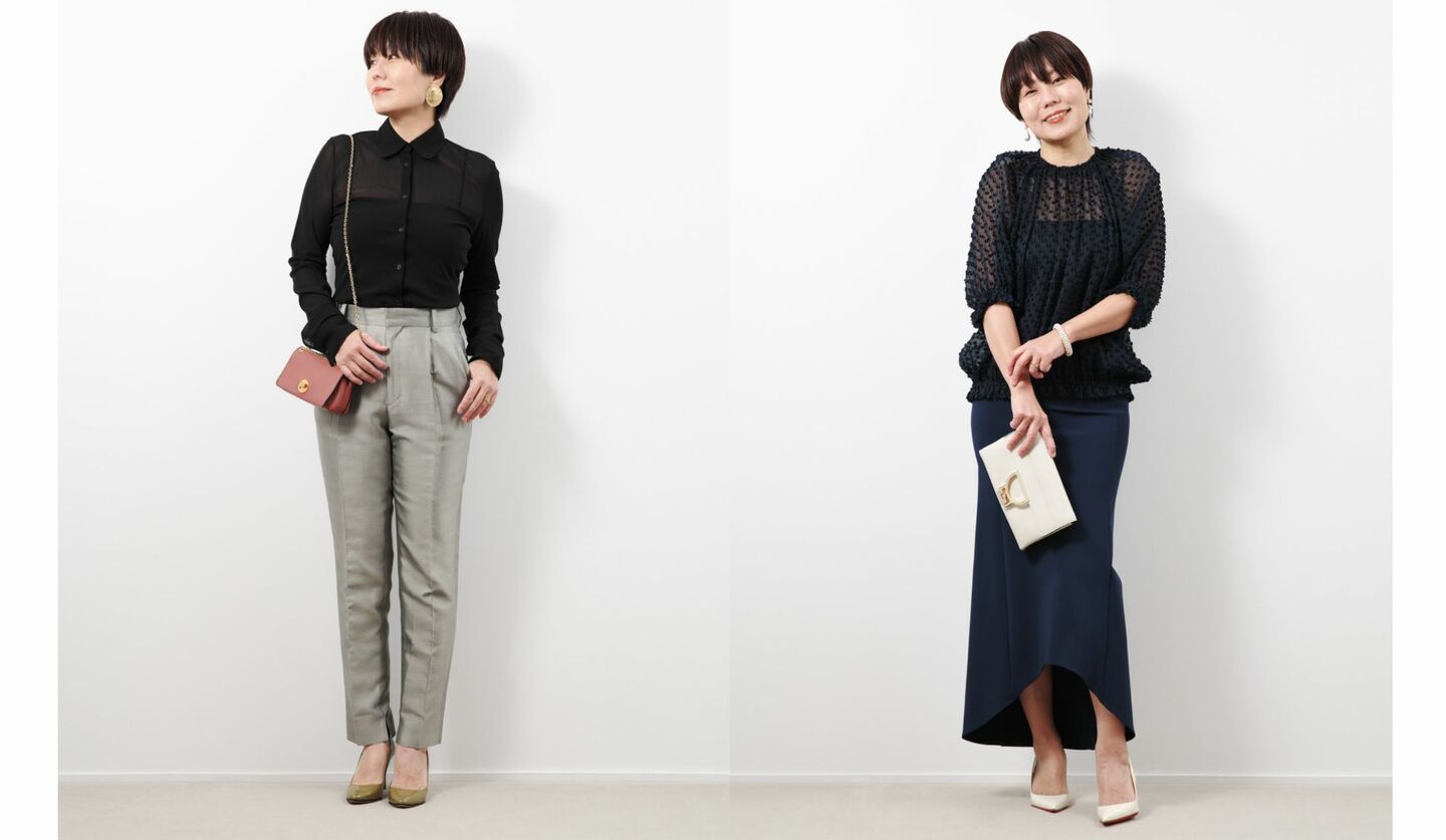 人気スタイリスト直伝、大人のシアースタイル２選