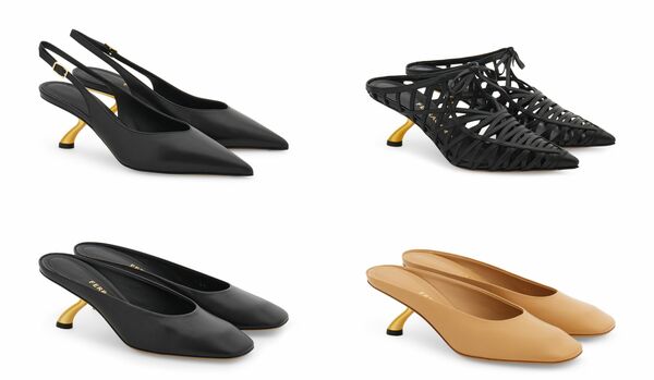 フェラガモより注目の新作シューズが登場!彫刻的なヒールのミュール3選