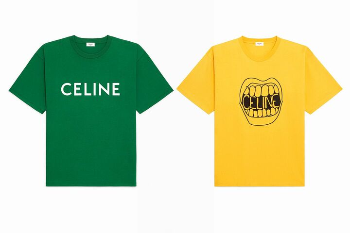 セリーヌのポップアップに登場するTシャツ