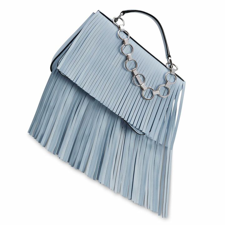 「CHANCE BAG(パウダーブルー)」¥156,000【縦21×横22.5×マチ9cm】