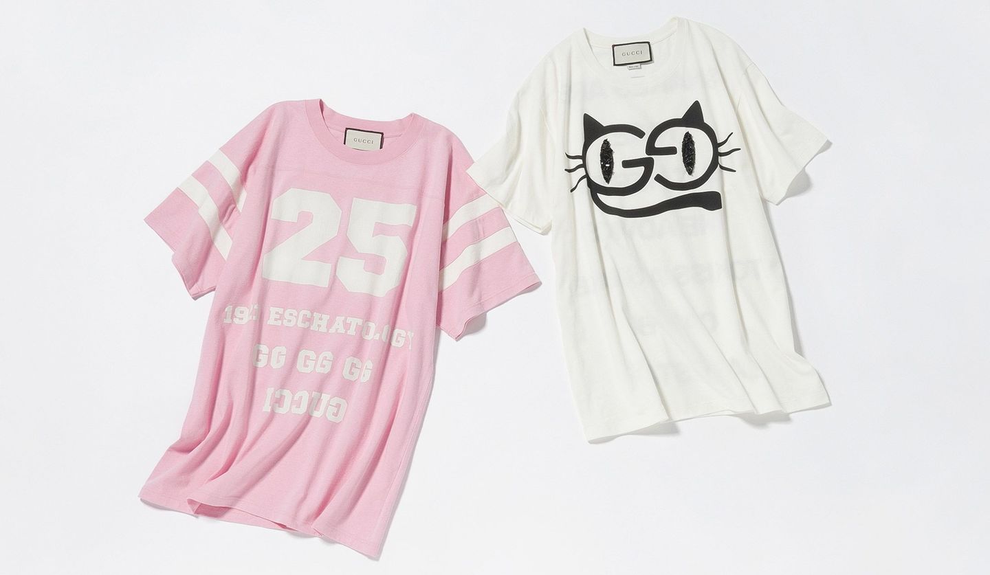 新作登場格安GUCCI 「Eschatology」Tシャツ　オーバーサイズ トップス