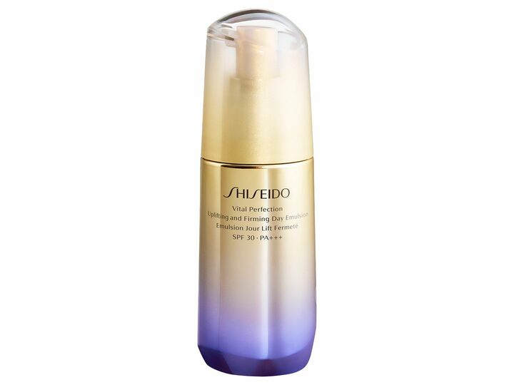 SHISEIDO バイタルパーフェクション UL ファーミング デーエマルジョン SPF30・PA+++ 75ml ￥12,100［医薬部外品］