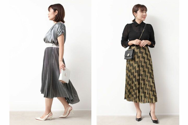 スタイリスト・望月律子さんの華やぎスカートスタイル2