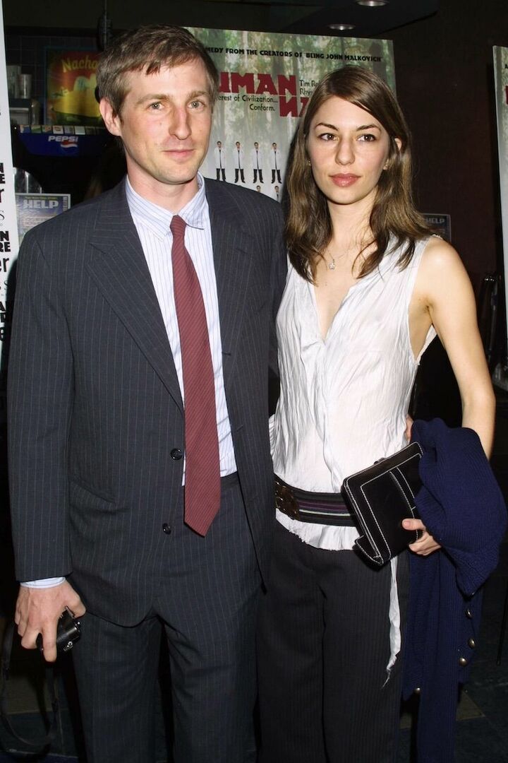 2002年、元夫のスパイク・ジョーンズと。