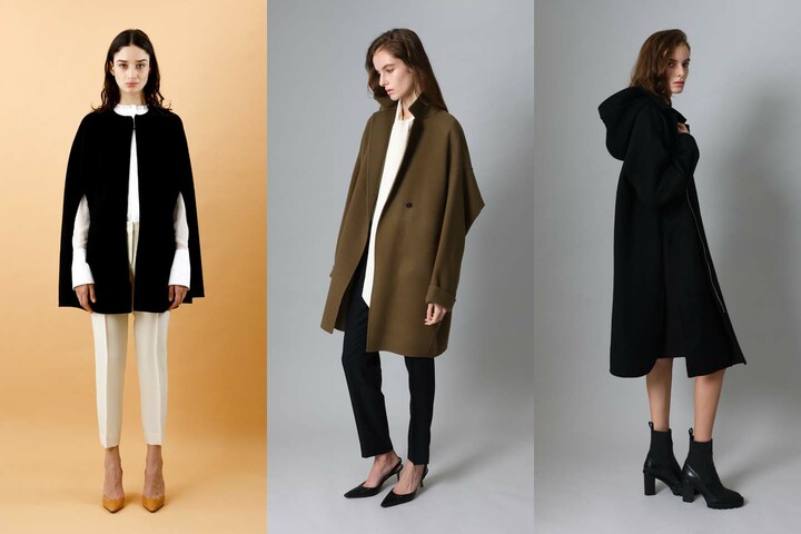 サードトリオンフのカシミアコート3種