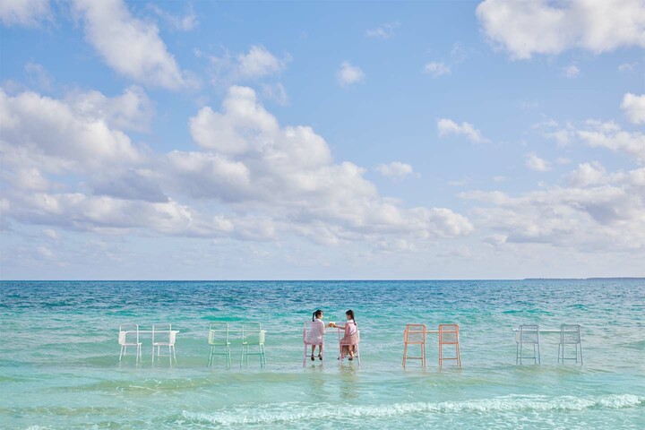 「リゾナーレ小浜島」のビアガーデン