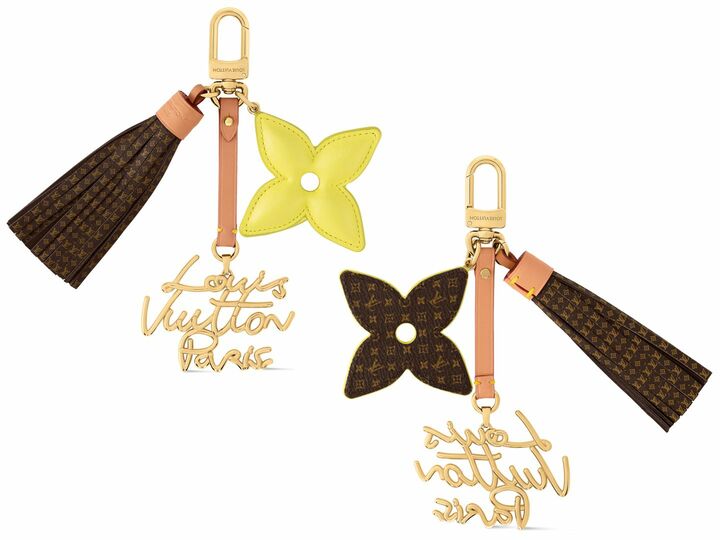 ルイ・ヴィトンの『バッグチャーム・LV レターリング スタッキング』