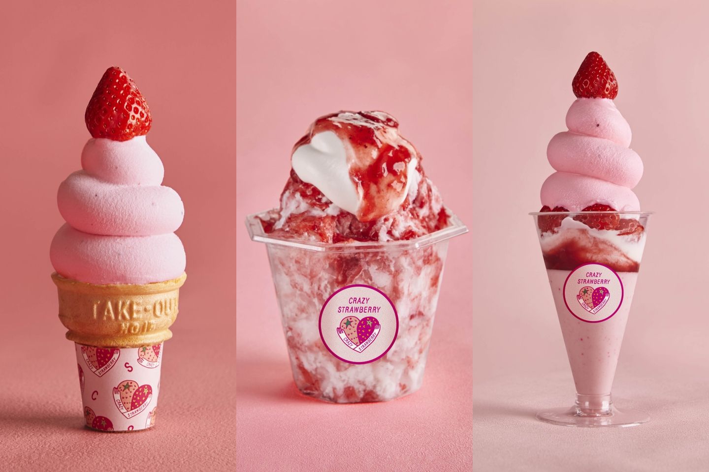 いちごスイーツ専門店「CRAZY STRAWBERRY」の商品画像