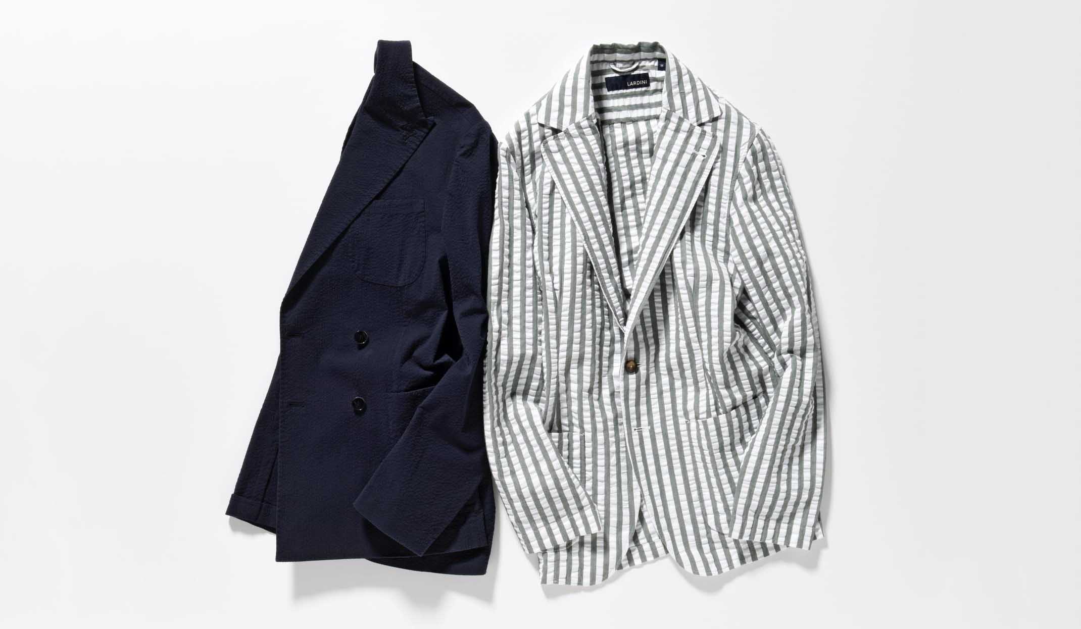 シアサッカー スーツ lardini beams United arrows-