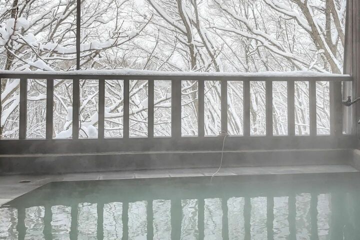 雪見風呂