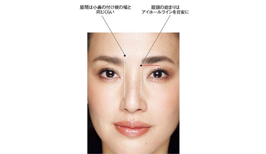 大人の太眉 は大胆に 眉頭をアイホールまで美しく仕上げる４ステップ Precious Jp プレシャス