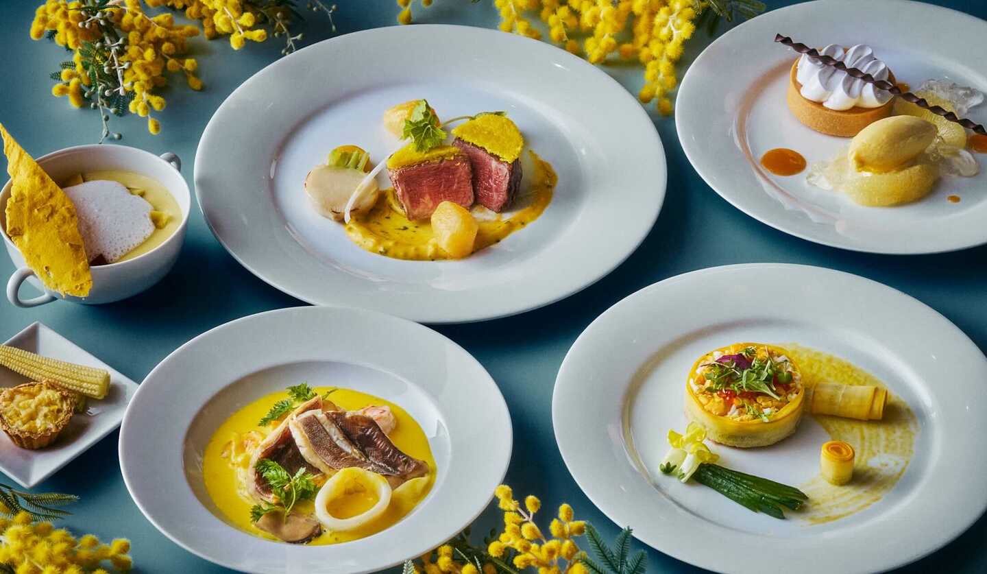 グランド ハイアット 東京「スプリング ミモザ ディナー」