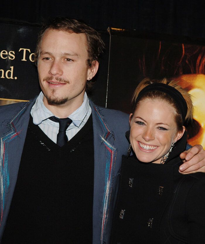 2005年12月 ニューヨークプレミア。左は、ヒース・レジャー。