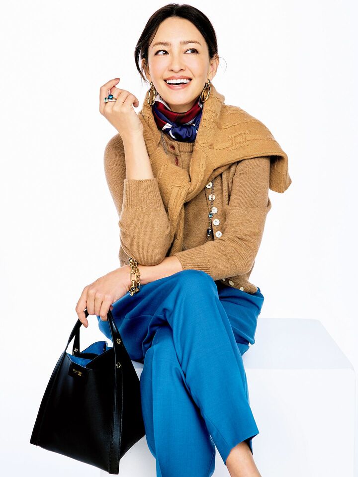 春コーデ_4,ベージュ_4