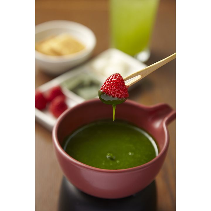「京抹茶のチョコレートフォンデュ」¥928
