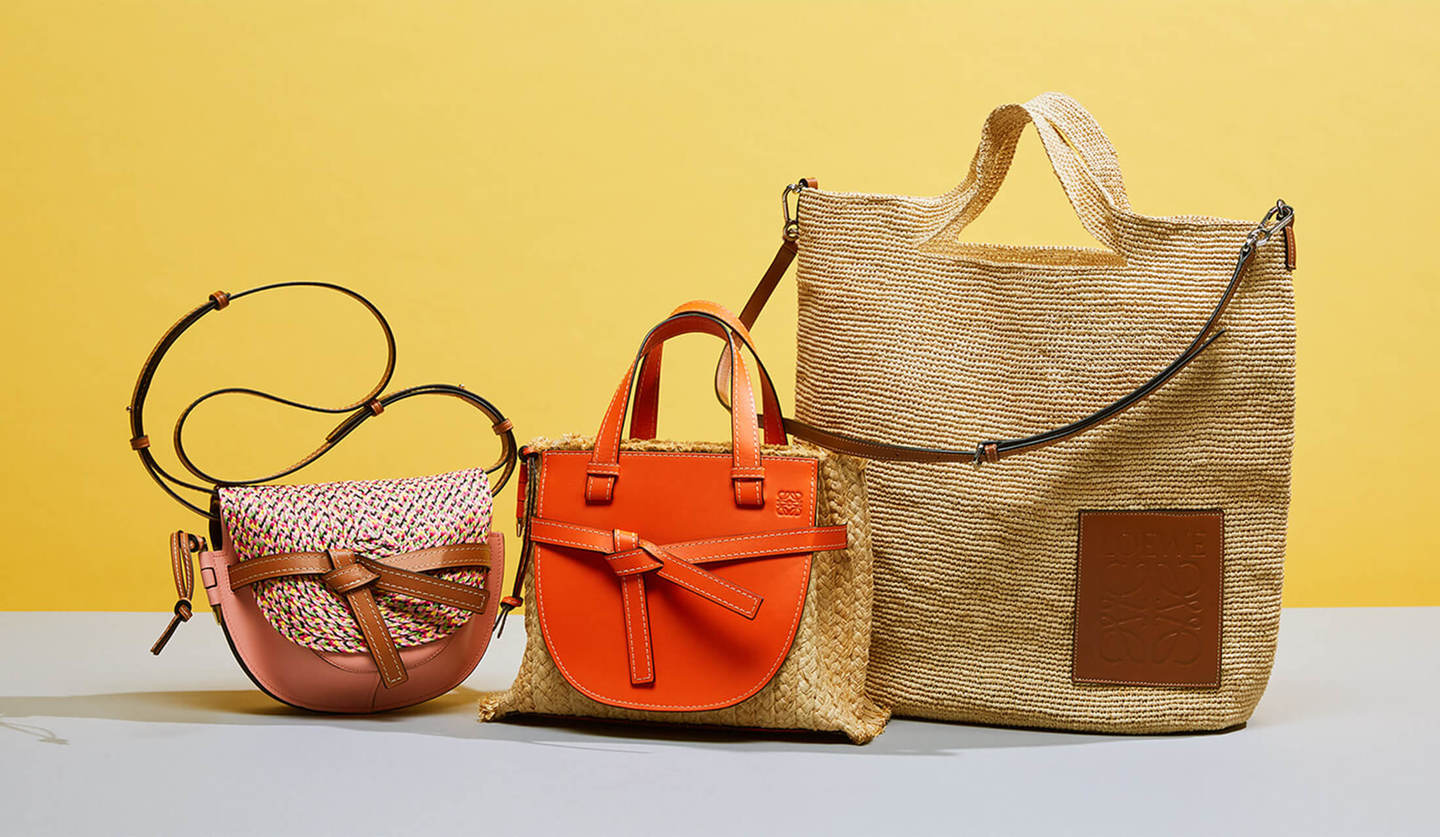 LOEWE ゲートトップ ラフィア かごバッグ www.krzysztofbialy.com