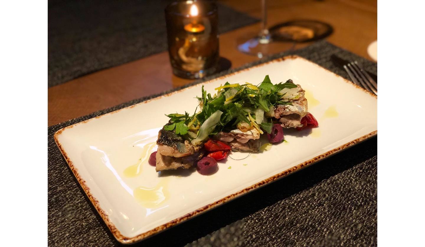 青山のレストランCRISTAで9月25日より登場する新メニュー「秋刀魚のグリル」