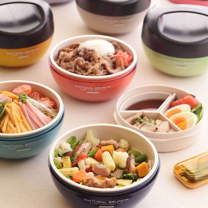 「ナチュラルブランチ キャリーランチボウルフラット」