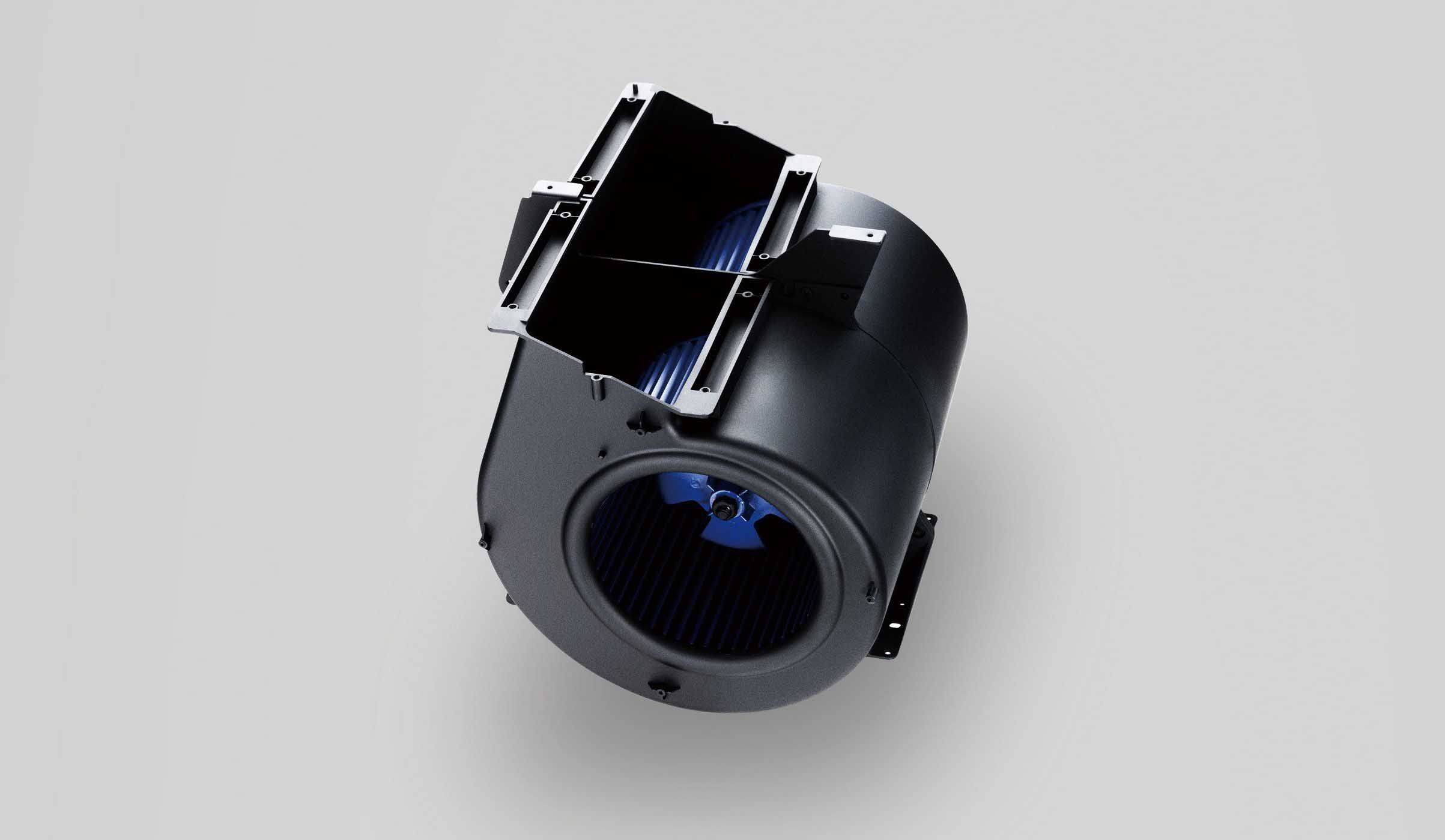 素早い浄化を実現する『LEAF720』のツインブーストファン。
