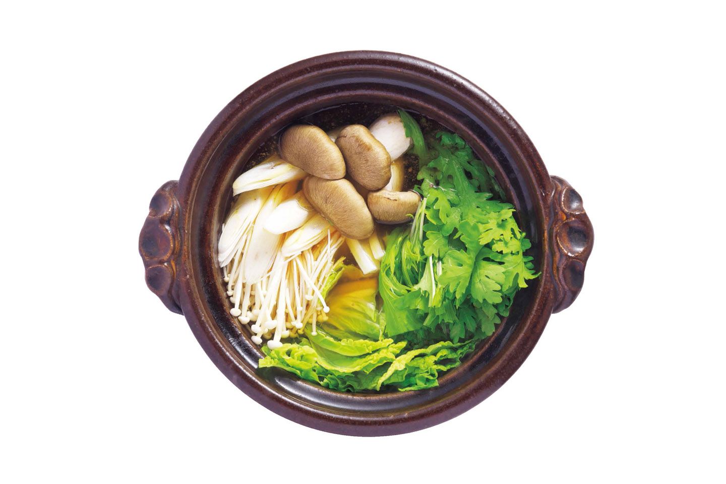 氣生根鍋の野菜(第3の鍋)