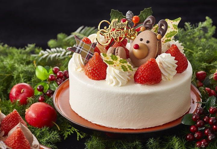 「クリスマスショートケーキ・生クリーム」の写真