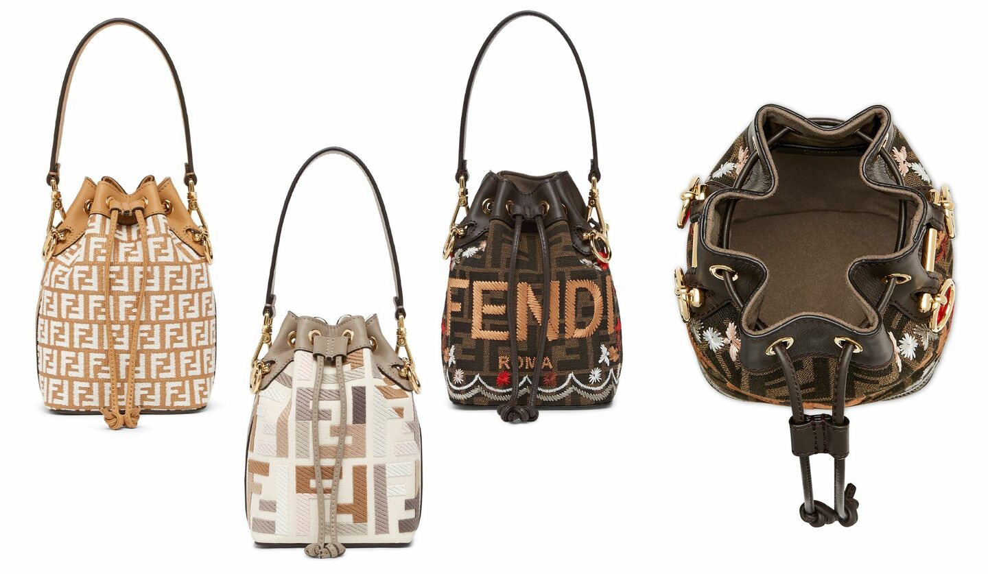 フェンディが継承する名品バッグ「モン トレゾール」にエレガントな刺繍デザインが仲間入り | Precious.jp（プレシャス）