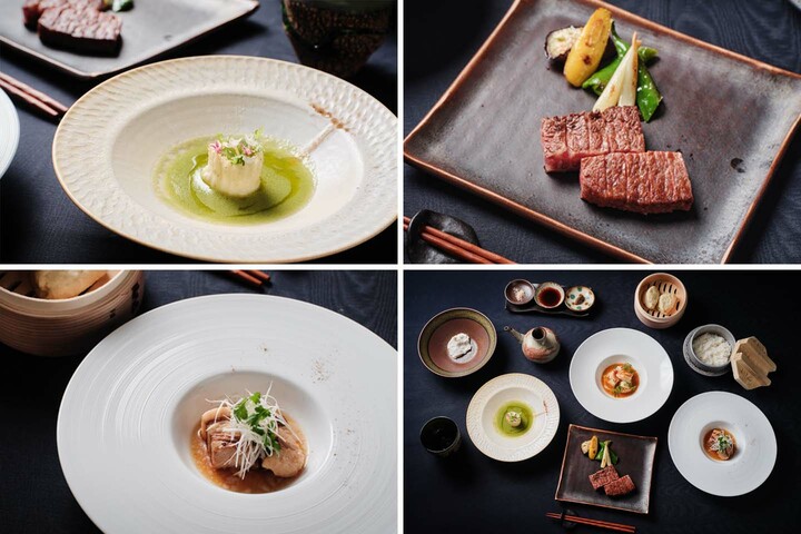 「ザ・リッツ・カールトン沖縄」のレストラン「鉄板焼 喜瀬」料理