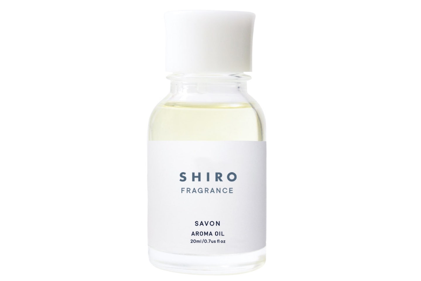 SHIRO アロマオイル(サボン) 20ml ¥2,200 (2020年5月15日予約開始、5月19日から順次発送)