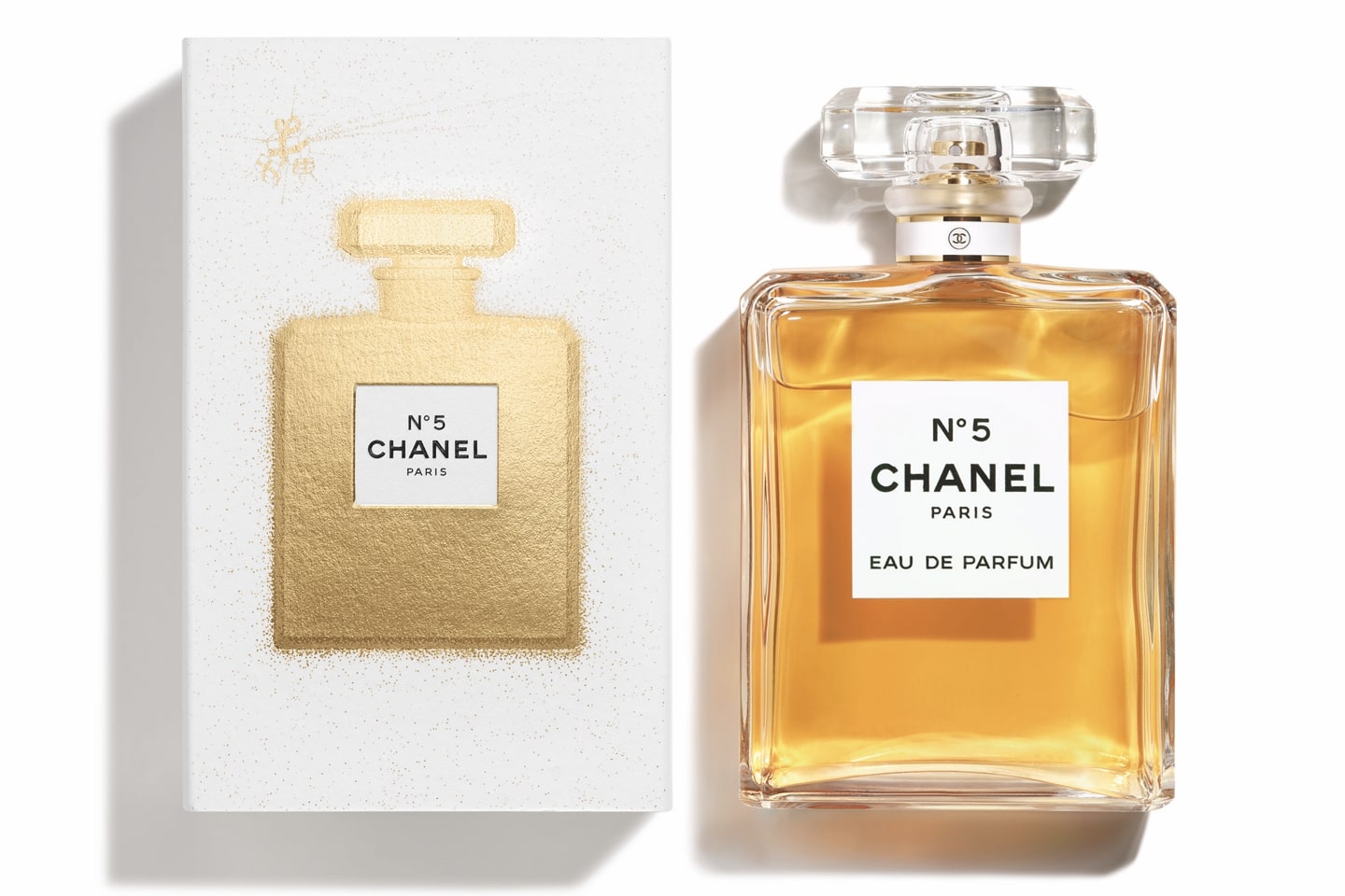 シャネル N°5 オードゥ パルファム 2020 ホリデー 100ml ¥17,000(2020年11月6日数量限定発売) ©CHANEL
