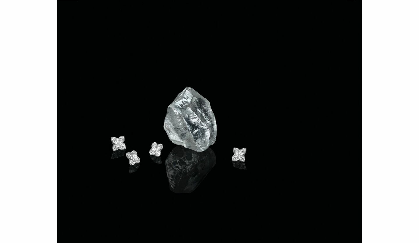 ルイ・ヴィトンの549カラット、最高品質のダイヤモンド原石