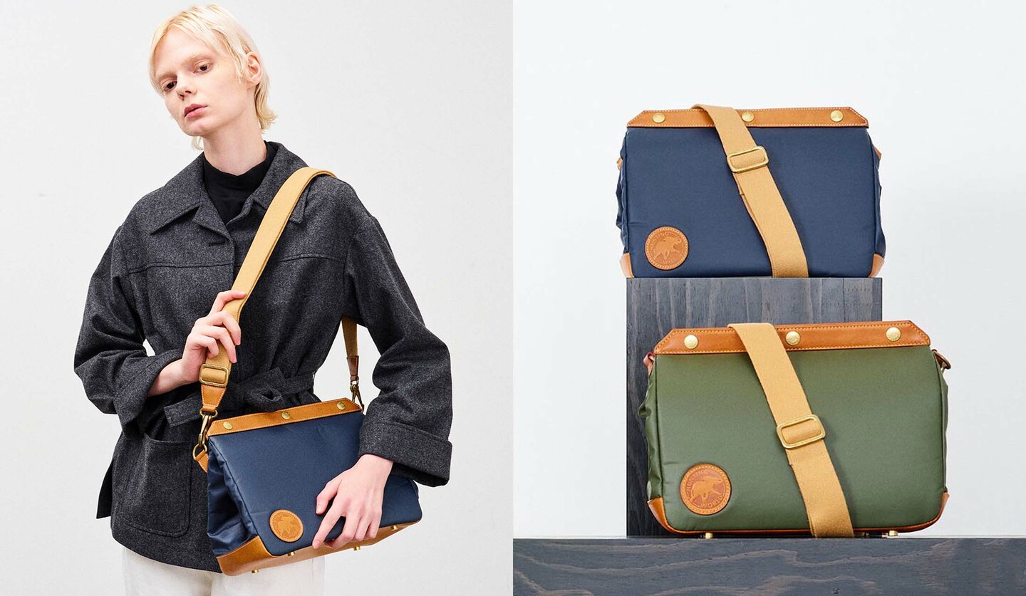 アーケオス クラブとハンティングワールドのコラボレーションバッグ