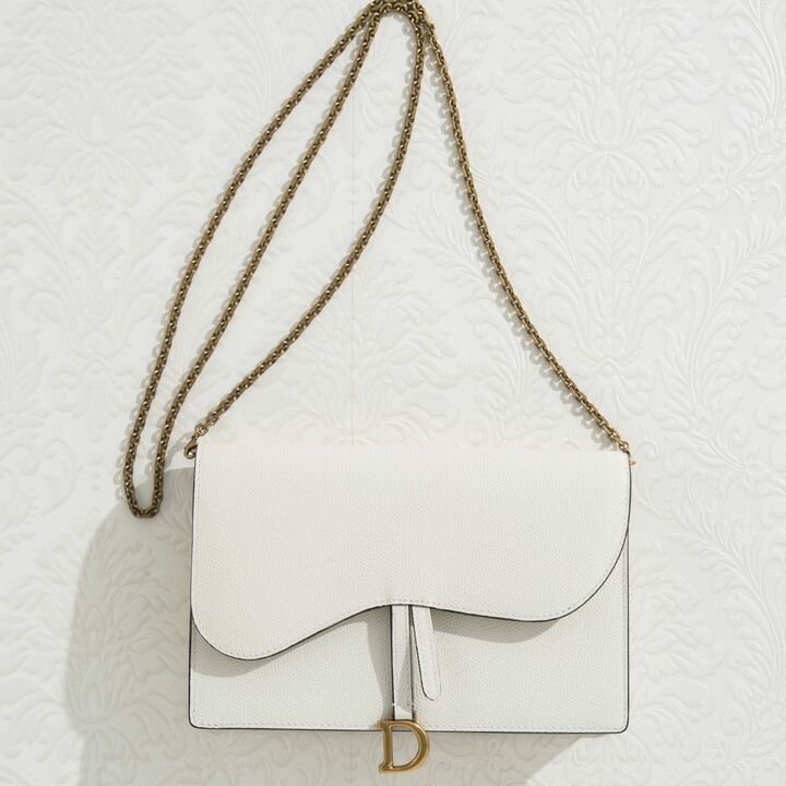ウォレットチェーンバッグ「SADDLE(サドル)」【縦14.5×横22×マチ3.5cm】¥225,000(税抜)